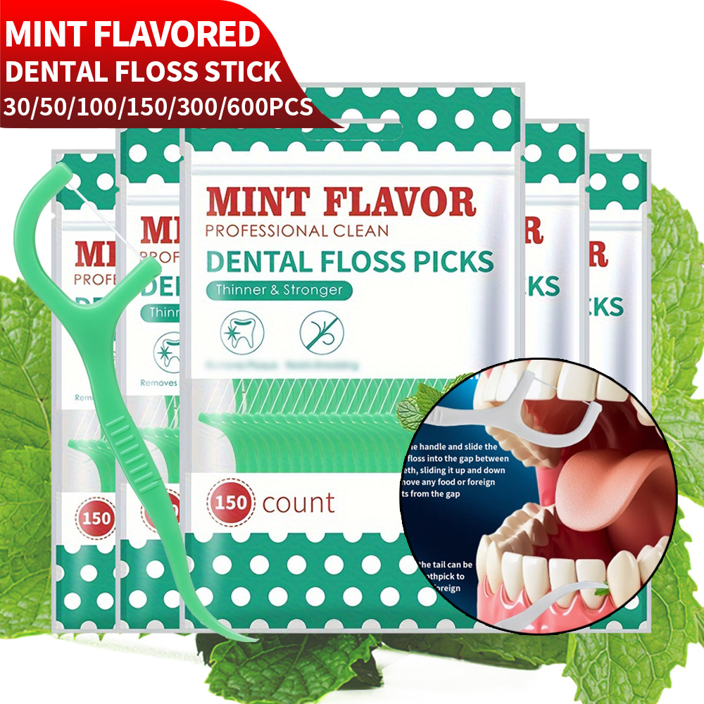 Health Wellness Products - Smooth Mint Floss Stick - Czyszczenie
