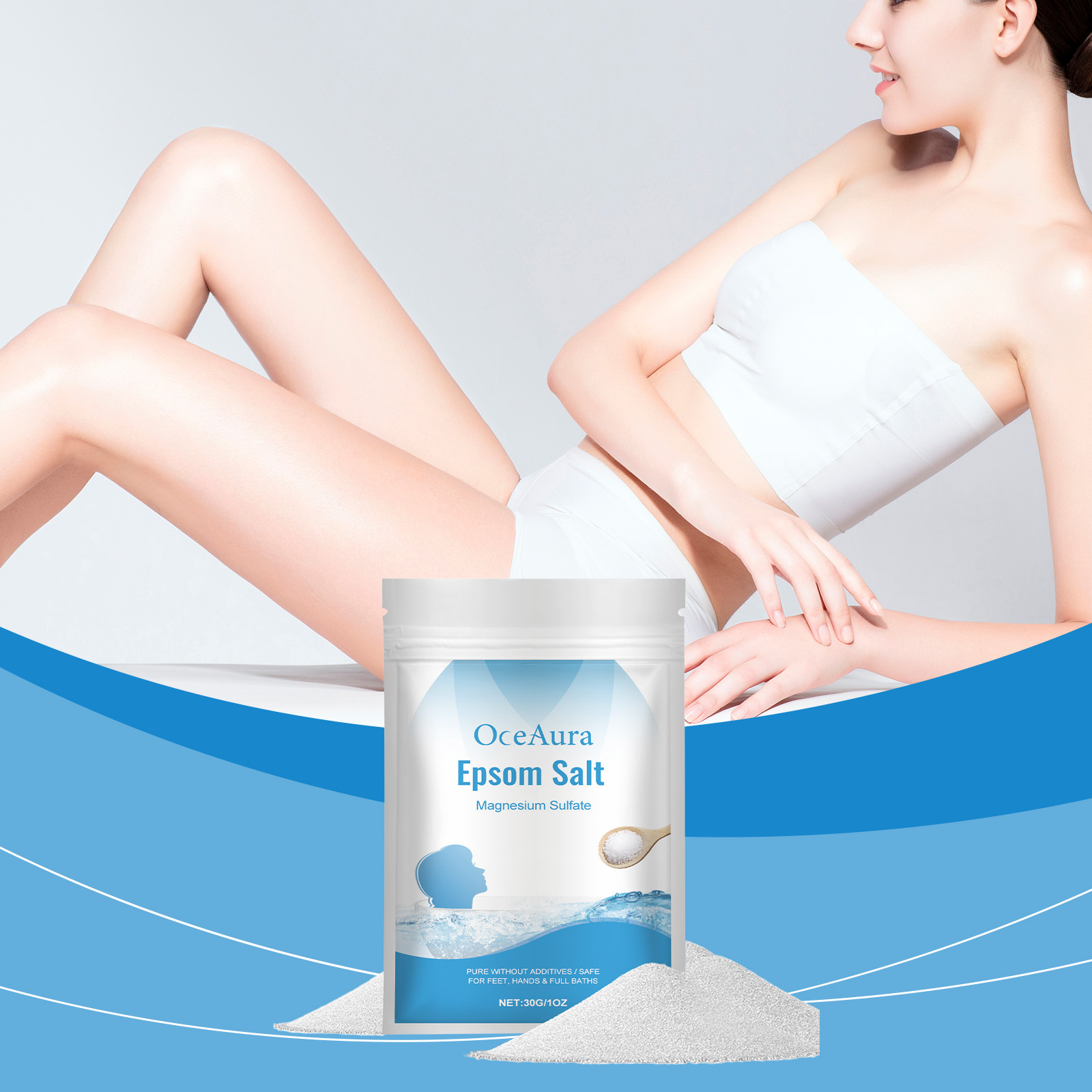 Bath Salts Magnesium - Sól Epsom do kąpieli i pod