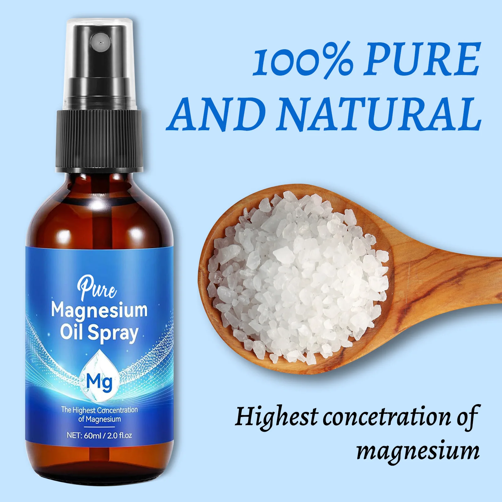 Spray z olejem magnezowym 60ml – Bath Salts Magnesium recenzja i cena