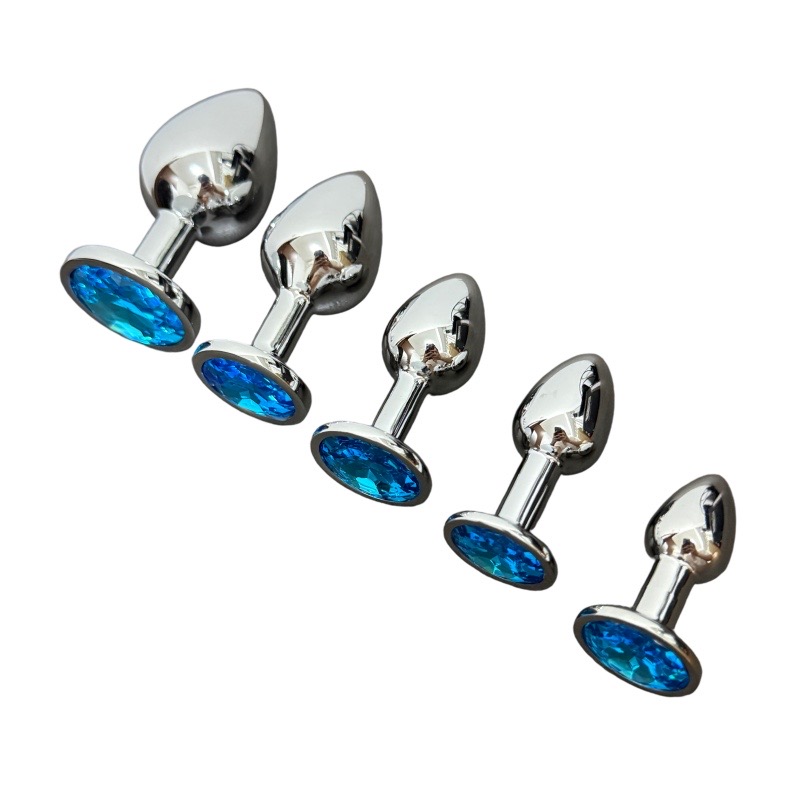 Niebieski metalowy korek analn – Health Wellness Product recenzja i cena