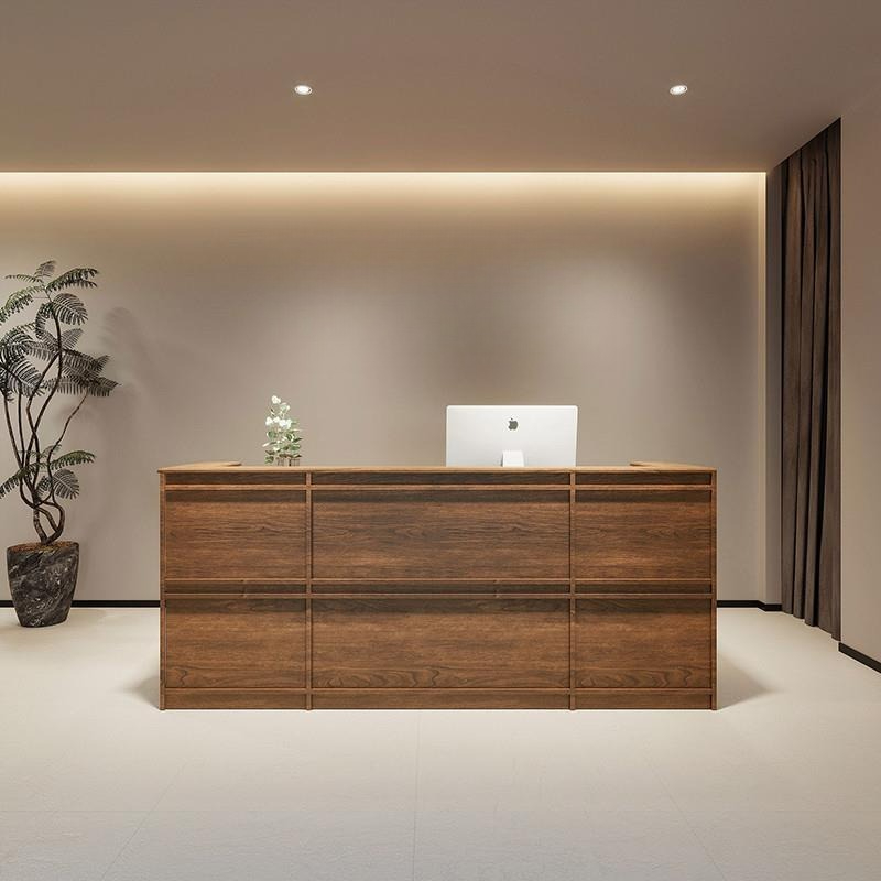 Biurka recepcyjne w stylu śred – Health Wellness Center recenzja i cena