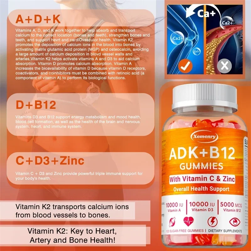 Żelki z Witaminą D3 K2 + Witam – Health Wellness Products recenzja i cena