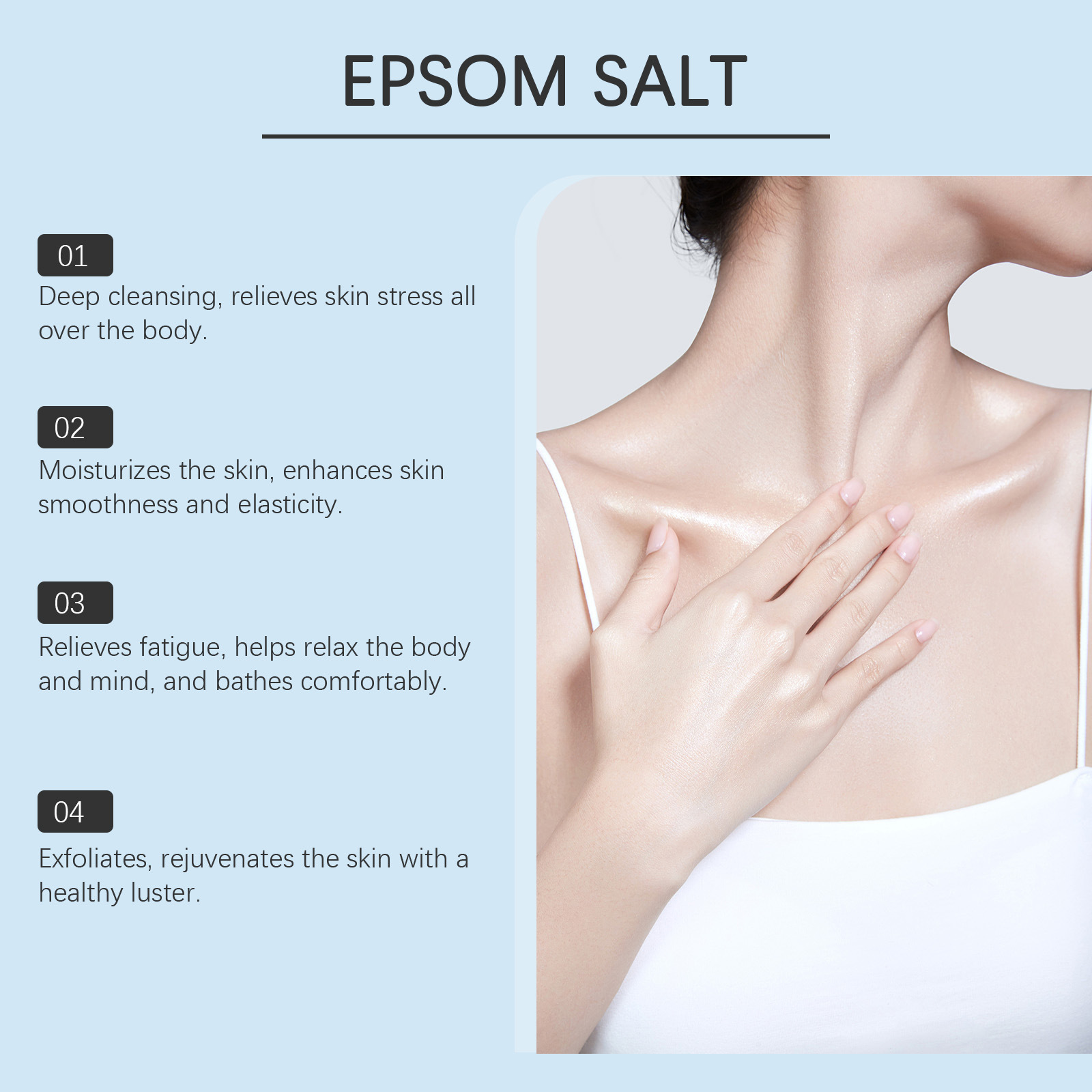 Sól Epsomowa Sulfat Magnezu Na – Bath Salts Magnesium recenzja i cena